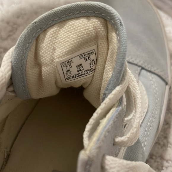 Vans baby blue suede - Picture 3 of 3